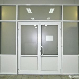 Алюминиевая дверь 1600×2200 мм. GFTD44202